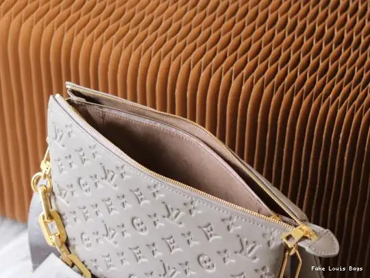 Rep ladies LOUIS COUSSIN MM-34*24*12cm VUITTON 0526